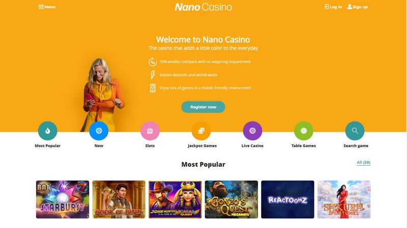 Inicio de sesión en Nano Casino: Una experiencia de juego en línea fluida y segura en Chile